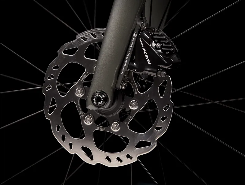 Trek Emonda SL 5 Disc Road Race Bike 2023 in Lithium Grey-2